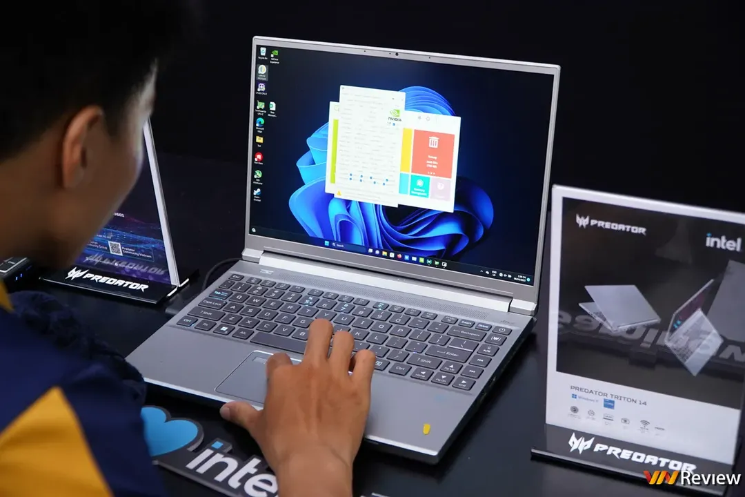 Acer giới thiệu loạt laptop gaming mới sử dụng vi xử lý Intel Core thế hệ 13 tại Thế Giới Di Động, đa dạng từ vài chục đến cả trăm triệu đồng