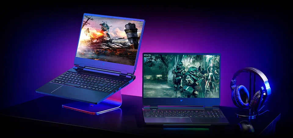 Top 2 dòng laptop cấu hình khủng chiến game nhà Acer Predator