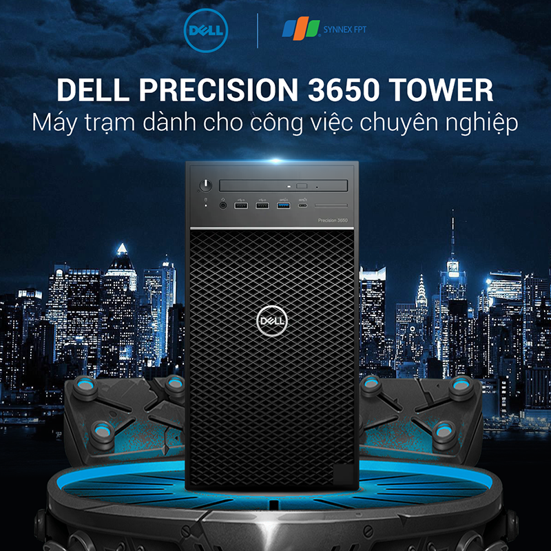 Cỗ máy kiếm tiền Dell Precision 3650 Tower dân thiết kế không thể bỏ lỡ