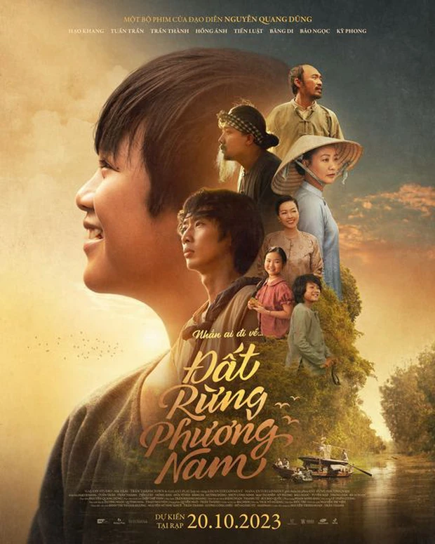 Trấn Thành cuối cùng cũng lộ mặt trên poster Đất Rừng Phương Nam, nhưng nhìn xong thì "cạn lời"