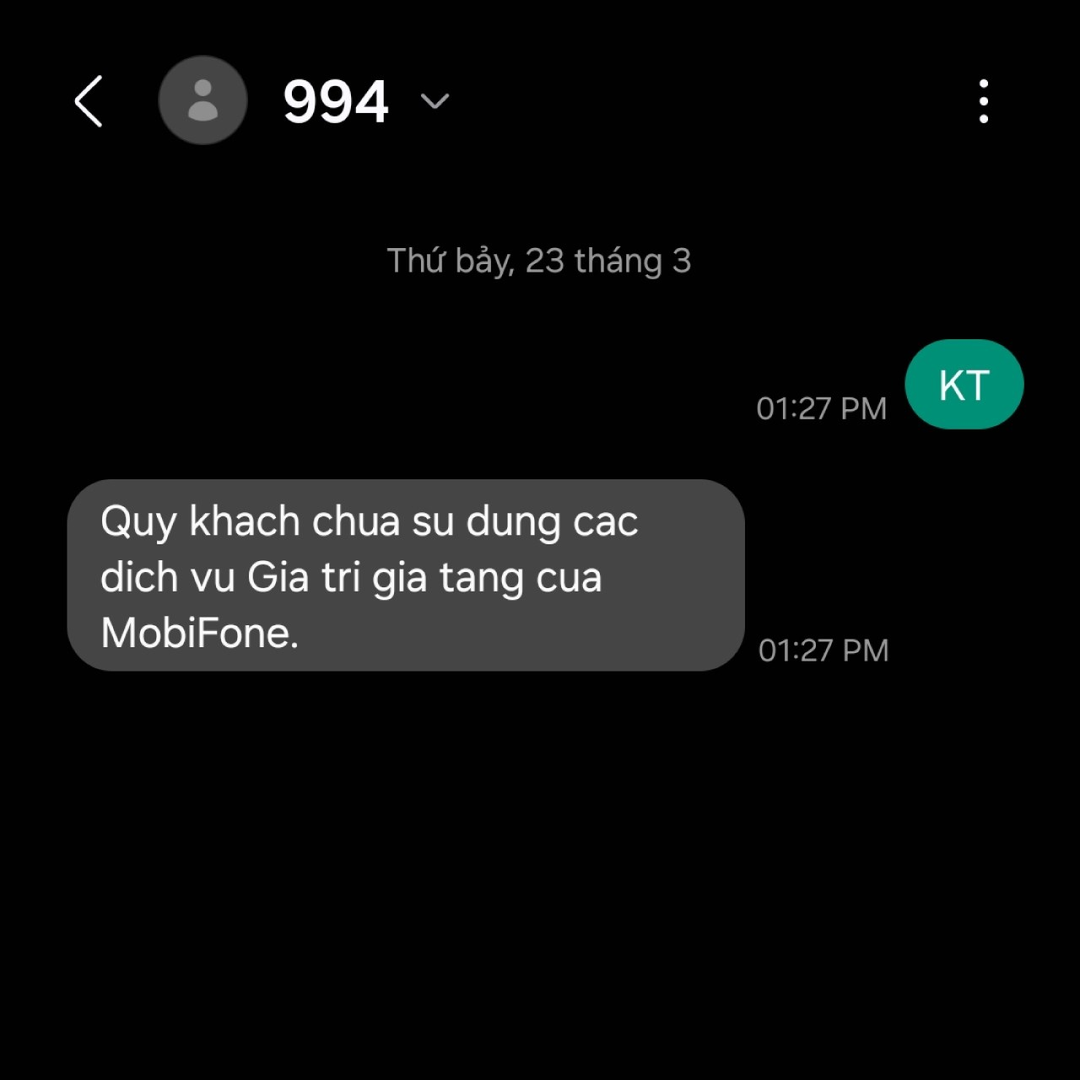 Cách kiểm tra bạn đang dùng những dịch vụ gì của nhà mạng VinaPhone, Viettel và MobiFone