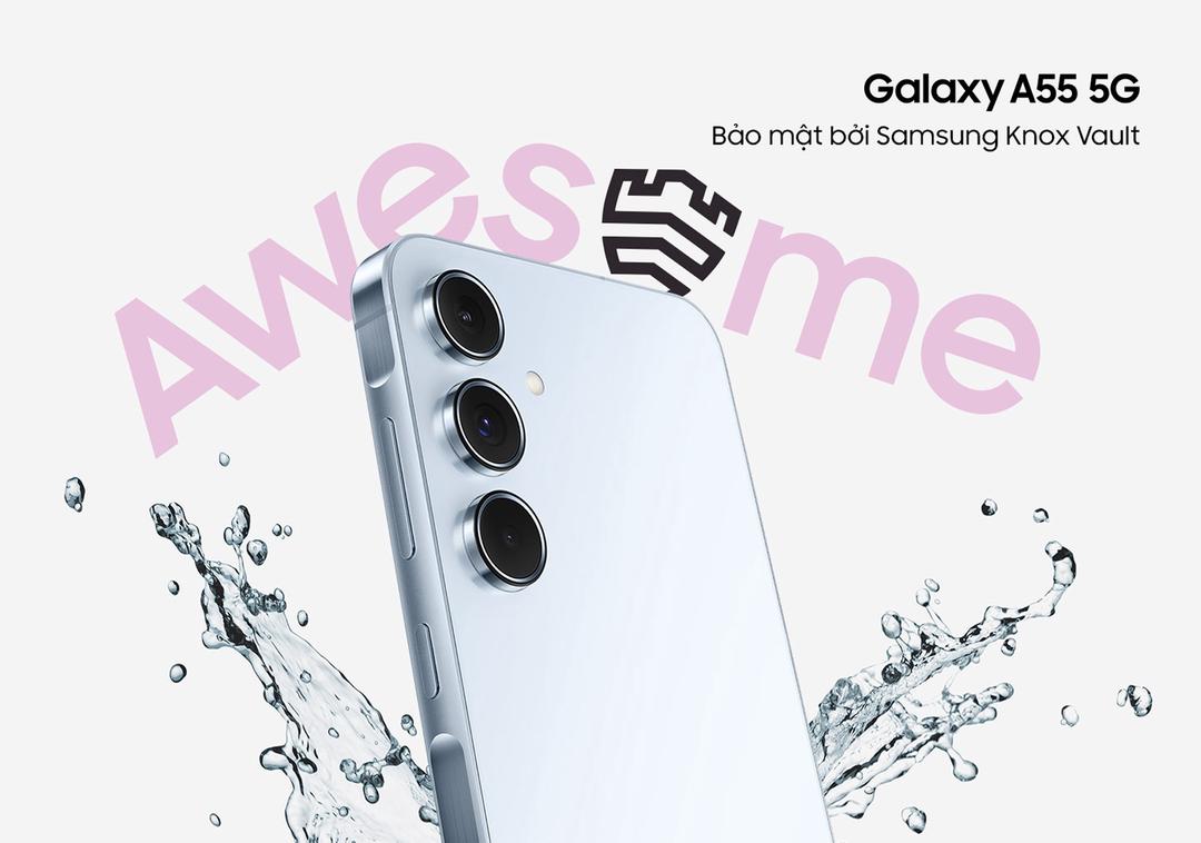 Samsung Galaxy A55 và A35 bất ngờ ra mắt: kiểu dáng như S24, thêm thiết kế “Key Island độc lạ, trang bị hàng loạt tính năng bảo mật