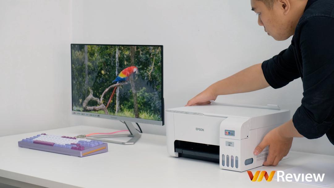 Văn phòng VnReview đã “xanh” hơn với máy in Epson EcoTank L3256 như thế nào?