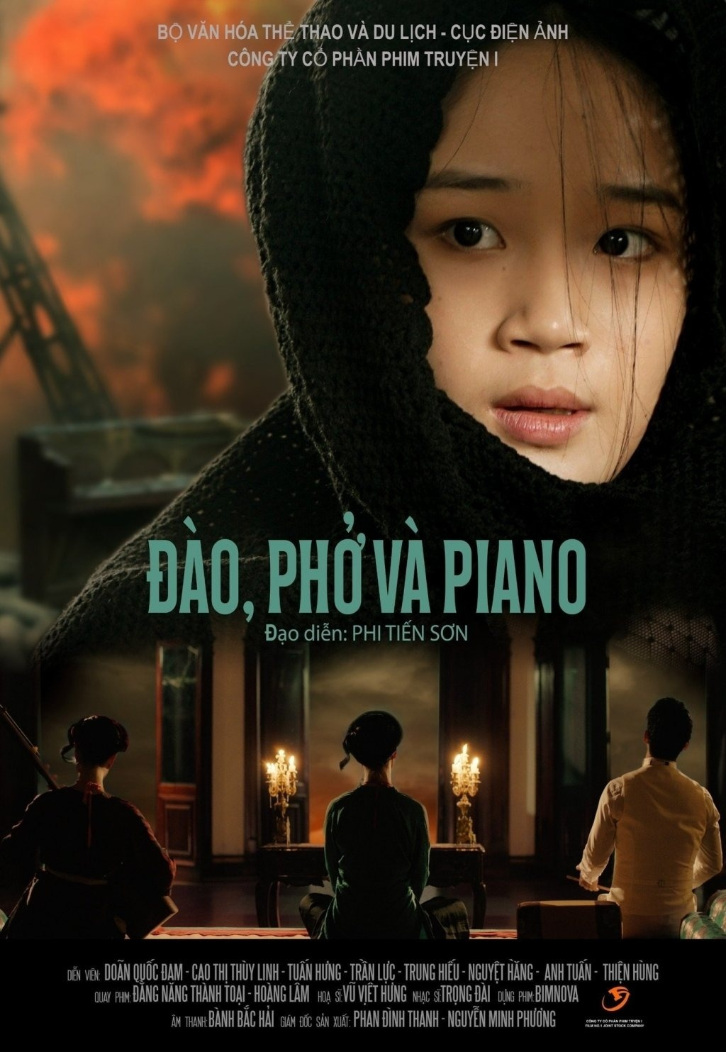 Dung nhan nữ diễn viên đóng cảnh nóng cùng Doãn Quốc Đam trong “Đào, phở và piano”