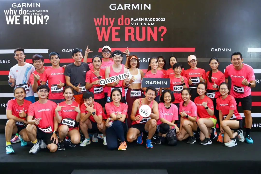 Garmin Run Club khuấy động cộng đồng chạy bộ Việt Nam với sự kiện Why Do We Run Flash Race 2022