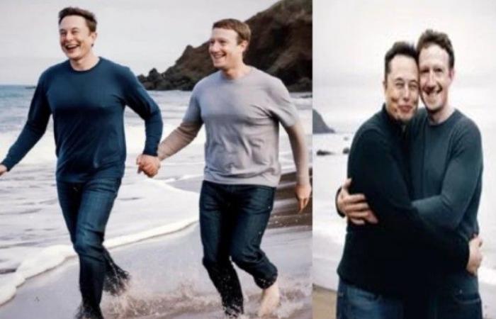 Cộng đồng công nghệ 'cười ra nước mắt' với tấm ảnh của Elon Musk và Mark Zuckerberg