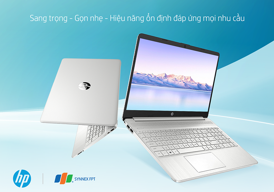 HP 15s i3 ra mắt: laptop đa nhiệm nhỏ nhắn, pin dùng tới 10 giờ