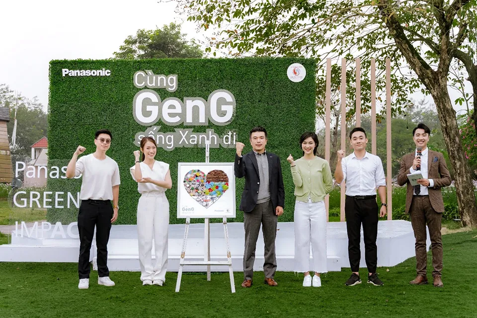 Panasonic khởi động chiến dịch “Cùng GenG sống Xanh đi”