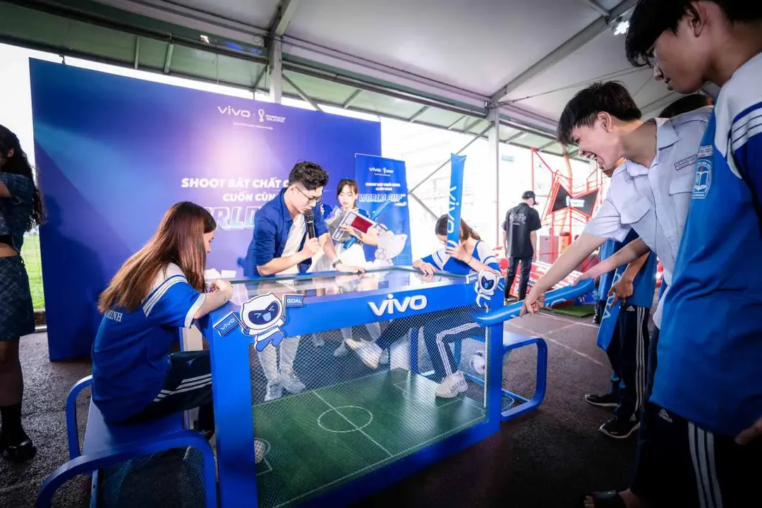 vivo mở “tiệc” xem World Cup Qatar 2022 ngay tại sân vận động cho fan Việt Nam