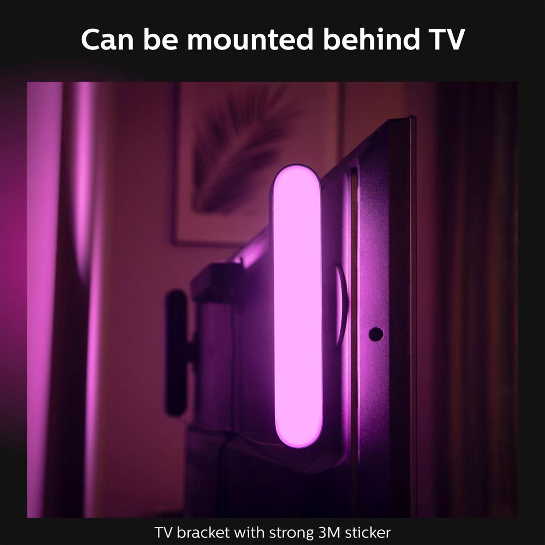 Philips Hue Play Bar ra mắt: đèn thông minh 16 triệu màu, tự đổi màu theo nhạc và nội dung hiển thị