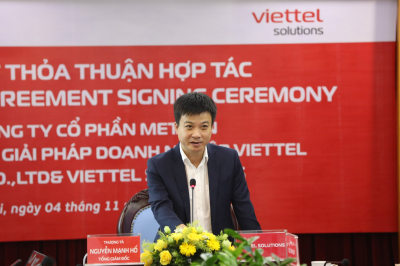 Viettel và Metran hợp tác phát triển thiết bị y tế thông minh