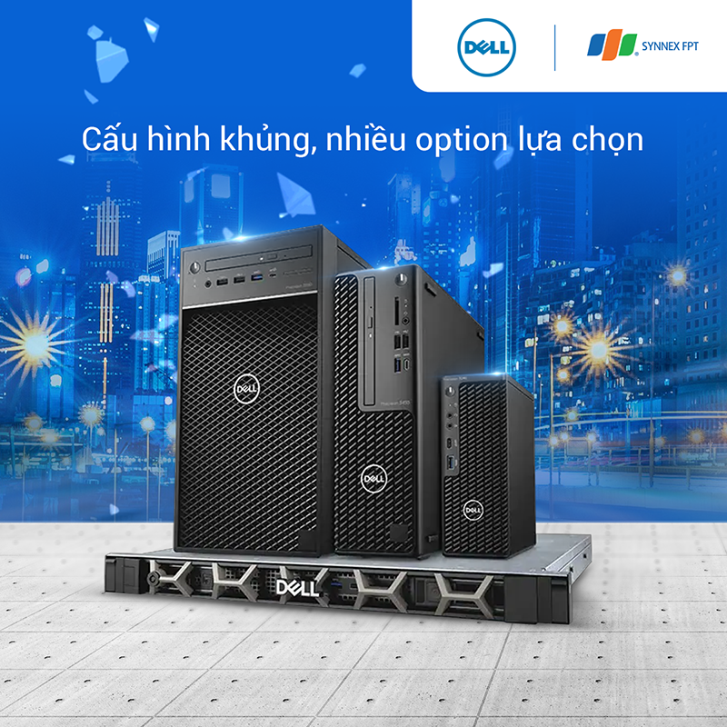 Cỗ máy kiếm tiền Dell Precision 3650 Tower dân thiết kế không thể bỏ lỡ