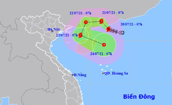 Tin bão số 3 Cempaka: di chuyển và đổi hướng liên tục nhưng ít có ảnh hưởng đến đất liền Việt Nam