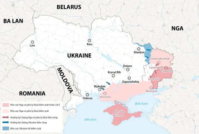 Chuyên gia Mỹ chỉ ra điểm yếu của quân đội Nga sau cuộc phản công của Ukraine