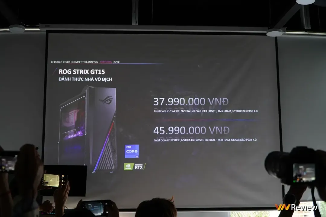 Asus ra mắt ROG Strix GT15 2022: máy bộ gaming chip Intel Gen 12 đầu tiên tại Việt Nam, giá từ 37,99 triệu đồng