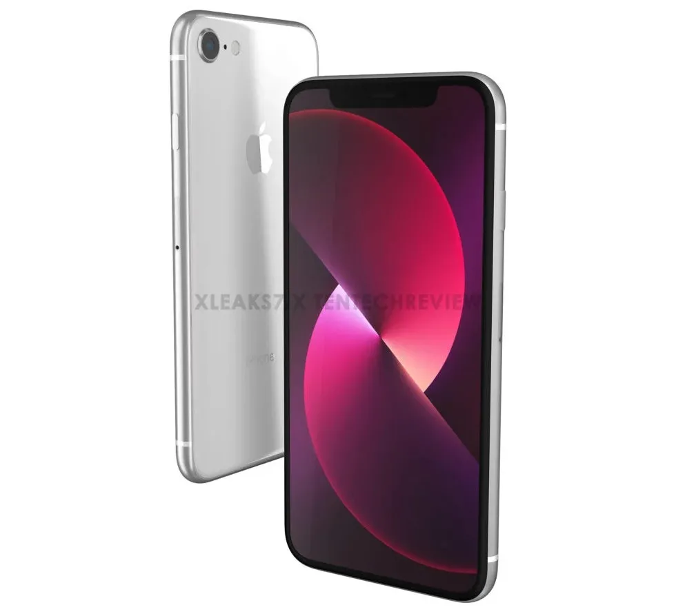 Xuất hiện ảnh dựng iPhone SE 3: màn hình tai thỏ, không có Touch ID, hơi giống iPhone XR