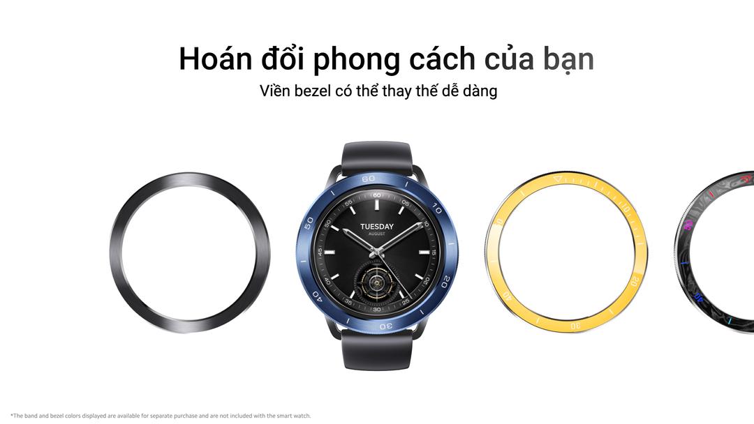 Xiaomi Watch S3 ra mắt tại Việt Nam: smartwatch độc lạ thay được khung viền, pin lên đến 15 ngày, giá chỉ từ 3,69 triệu đồng