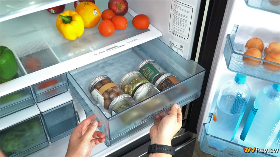 Đánh giá tủ lạnh Hitachi R-WB640VGV0: ngăn chân không độc đáo, nhiều tính năng hấp dẫn Đánh giá tủ lạnh Hitachi R-WB640VGV0: ngăn chân không độc đáo, nhiều tính năng hấp dẫn