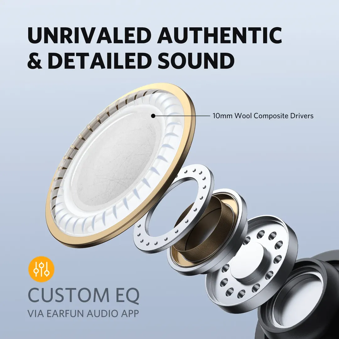 Tai nghe true wireless chống ồn chủ động EarFun Air Pro SV giảm giá 35%, chỉ còn 1,3 triệu đồng Tai nghe true wireless chống ồn chủ động EarFun Air Pro SV giảm giá 35%, chỉ còn 1,3 triệu đồng