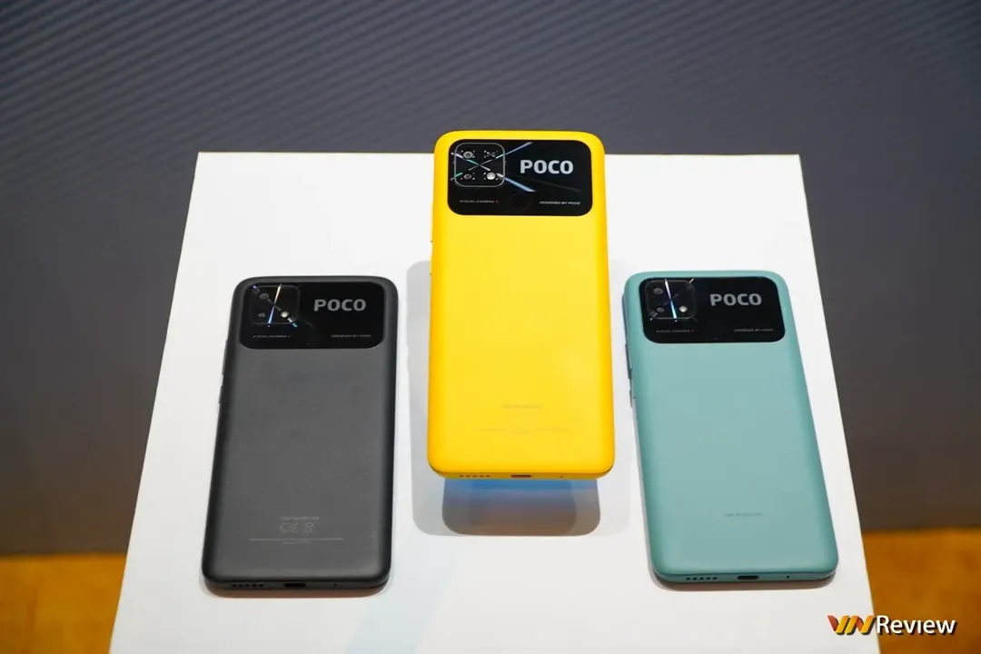 POCO C40 trình làng tại Việt Nam: lưng giả da, pin 6.000 mAh, chip lạ, giá 3,49 triệu đồng POCO C40 trình làng tại Việt Nam: lưng giả da, pin 6.000 mAh, chip lạ, giá 3,49 triệu đồng