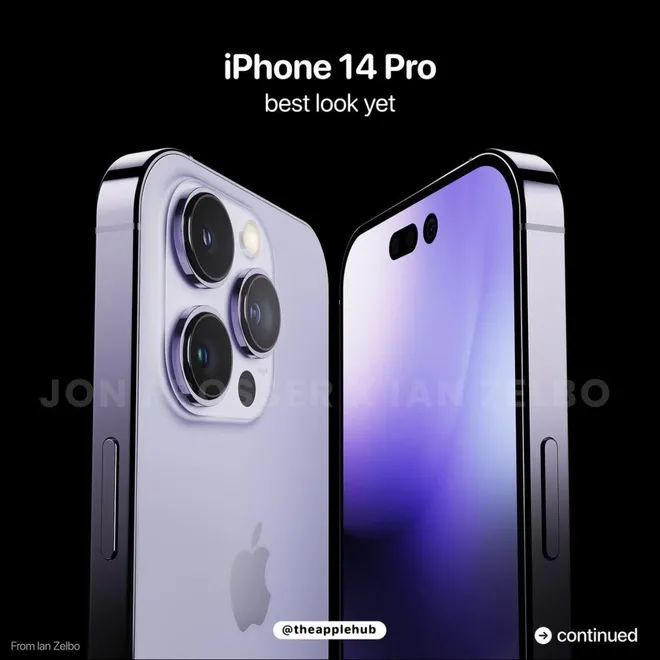 Đây là ảnh concept mới nhất của iPhone 14: Chắc chắn có màu tím mộng mơ? Đây là ảnh concept mới nhất của iPhone 14: Chắc chắn có màu tím mộng mơ?