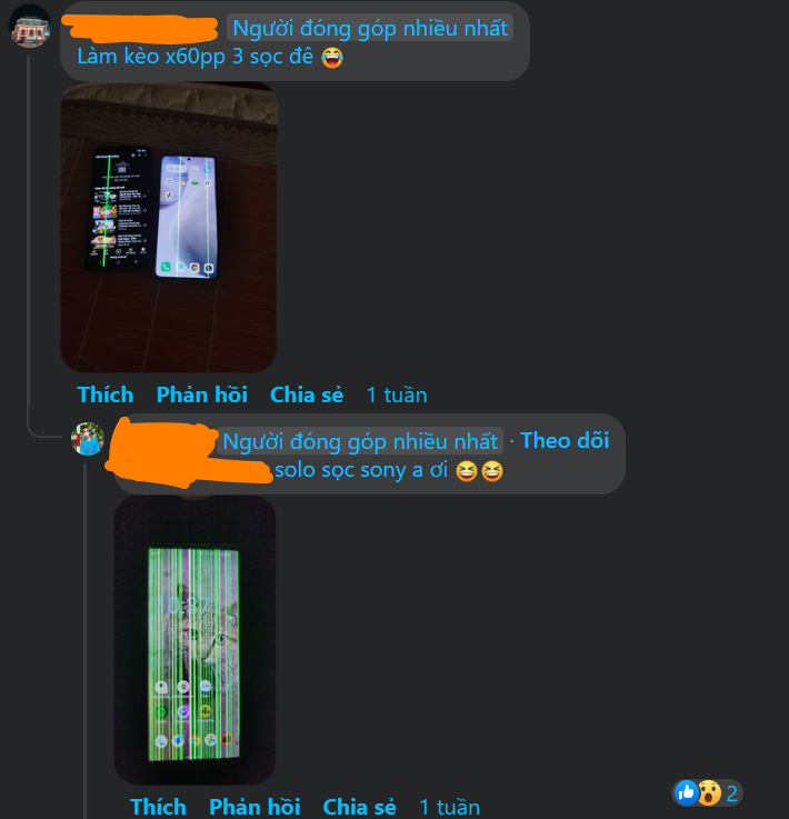 Theo bước Samsung, dạo này lại thấy nhiều máy vivo bị sọc màn hình quá anh em ạ! Theo bước Samsung, dạo này lại thấy nhiều máy vivo bị sọc màn hình quá anh em ạ!