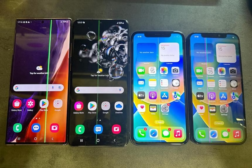 Sọc xanh: lỗi ám ảnh nhất với người dùng smartphone màn hình AMOLED Sọc xanh: lỗi ám ảnh nhất với người dùng smartphone màn hình AMOLED