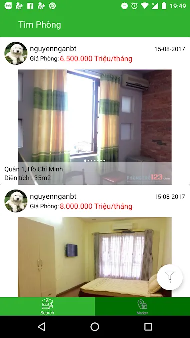 TOP 8 ứng dụng tìm phòng trọ tốt nhất siêu nhanh, siêu đơn giản trên Android, iOS TOP 8 ứng dụng tìm phòng trọ tốt nhất siêu nhanh, siêu đơn giản trên Android, iOS