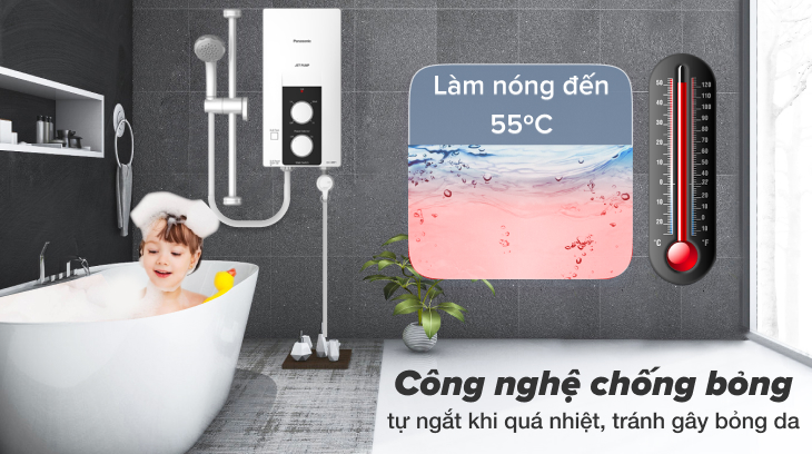 Các công nghệ chống bỏng trên máy nước nóng hiện nay Các công nghệ chống bỏng trên máy nước nóng hiện nay