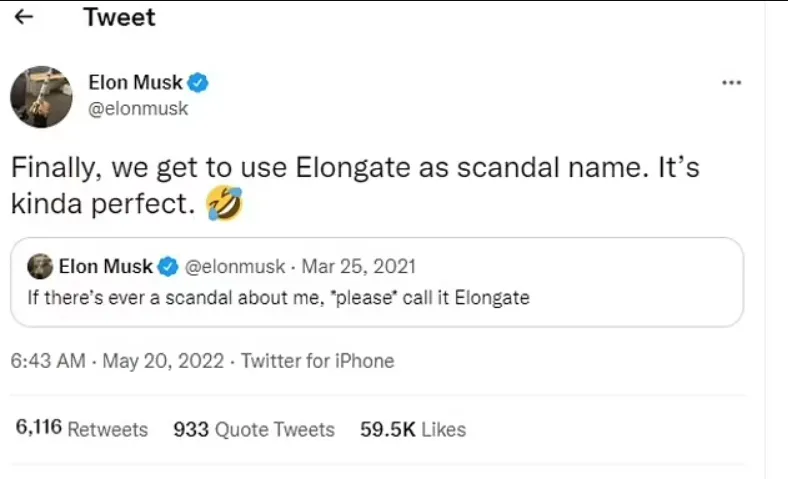 Elon Musk nói gì khi bị tố quấy rối tình dục từ năm 2016, trả 250.000 USD để dàn xếp? Elon Musk nói gì khi bị tố quấy rối tình dục từ năm 2016, trả 250.000 USD để dàn xếp?