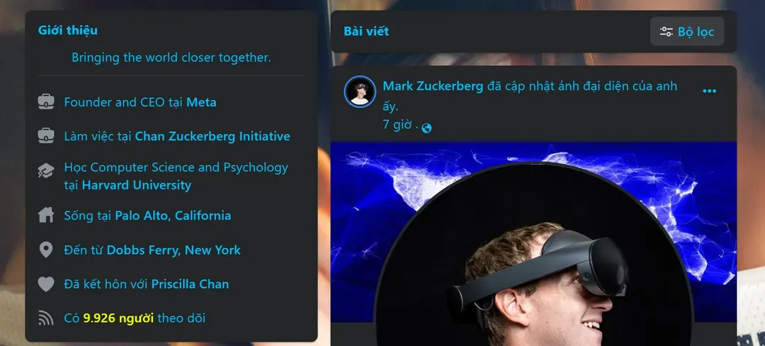 Mark Zuckerberg từ 120 triệu người theo dõi, nay chỉ còn chưa tới 10.000 Mark Zuckerberg từ 120 triệu người theo dõi, nay chỉ còn chưa tới 10.000