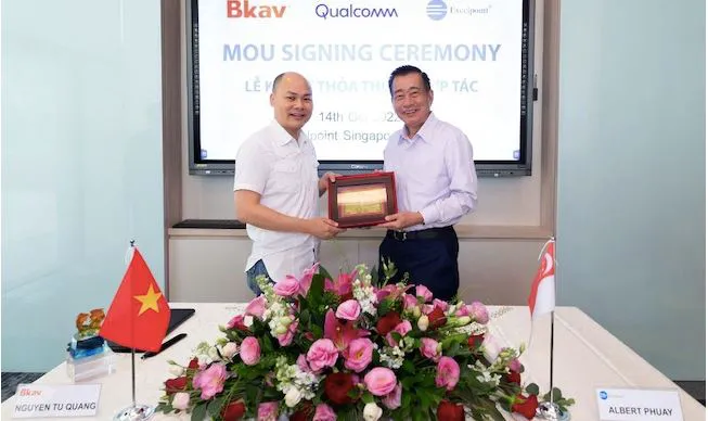 Bkav hợp tác với Excelpoint tạo một hệ sinh thái hoàn chỉnh cho các ứng dụng AIoT dựa trên chipset Qualcomm Bkav hợp tác với Excelpoint tạo một hệ sinh thái hoàn chỉnh cho các ứng dụng AIoT dựa trên chipset Qualcomm