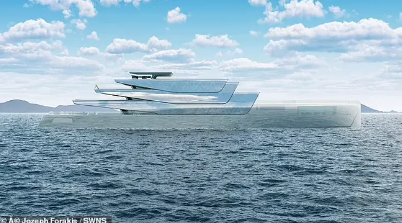 Chiêm ngưỡng siêu du thuyền tàng hình bằng kính tráng gương, chỉ dành cho giới siêu giàu Chiêm ngưỡng siêu du thuyền tàng hình bằng kính tráng gương, chỉ dành cho giới siêu giàu