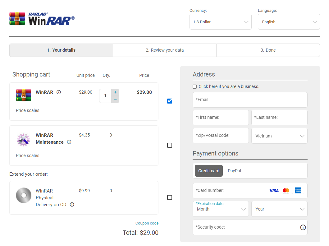 WinRAR kiếm lợi nhuận từ đâu, trong khi bị dùng chùa nhiều nhất? WinRAR kiếm lợi nhuận từ đâu, trong khi bị dùng chùa nhiều nhất?