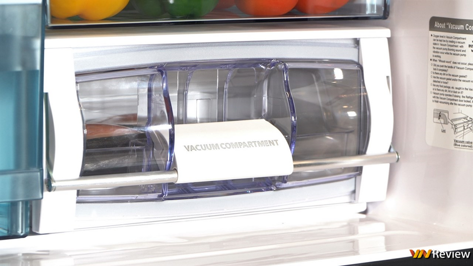 Đánh giá tủ lạnh Hitachi R-WB640VGV0: ngăn chân không độc đáo, nhiều tính năng hấp dẫn Đánh giá tủ lạnh Hitachi R-WB640VGV0: ngăn chân không độc đáo, nhiều tính năng hấp dẫn