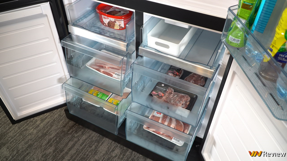 Đánh giá tủ lạnh Hitachi R-WB640VGV0: ngăn chân không độc đáo, nhiều tính năng hấp dẫn Đánh giá tủ lạnh Hitachi R-WB640VGV0: ngăn chân không độc đáo, nhiều tính năng hấp dẫn