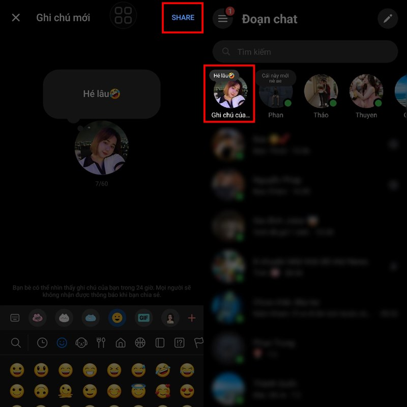 Cách cập nhật suy nghĩ trên Messenger cực đơn giản, chỉ 2 bước là xong Cách cập nhật suy nghĩ trên Messenger cực đơn giản, chỉ 2 bước là xong