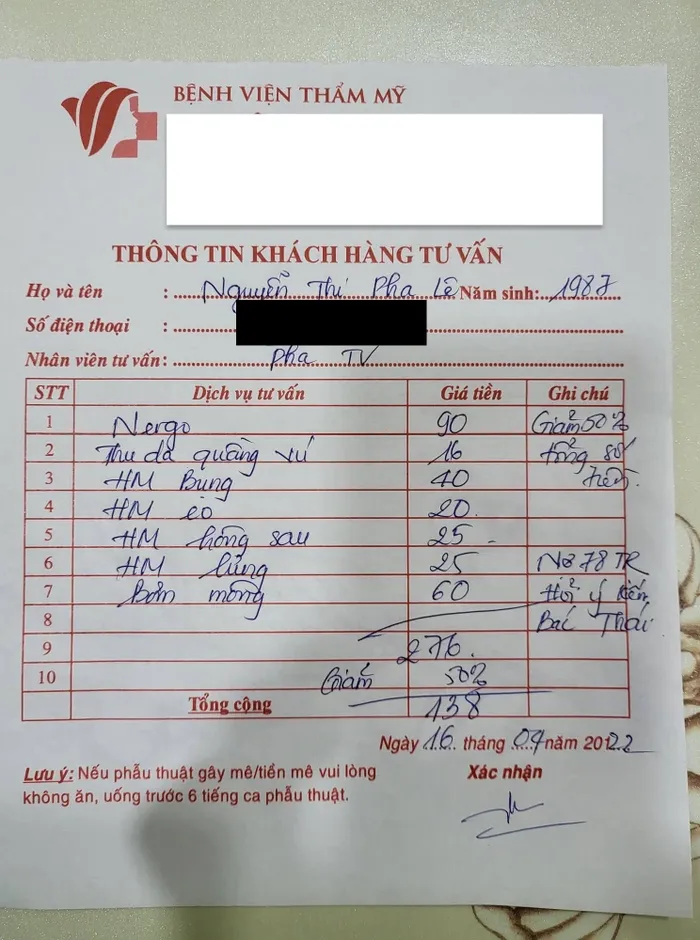 Phốt mới nhất: Bơm mông, bơm ngực nợ tiền, drama cực gắt giữa ca sĩ Pha Lê - bác sĩ Chiêm Quốc Thái  Phốt mới nhất: Bơm mông, bơm ngực nợ tiền, drama cực gắt giữa ca sĩ Pha Lê - bác sĩ Chiêm Quốc Thái