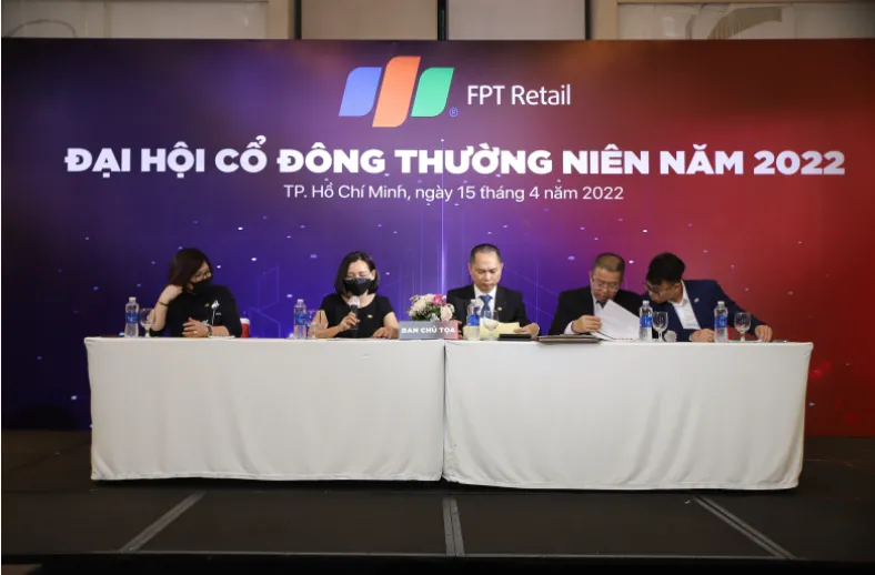 FPT Retail họp đại hội cổ đông 2022, đặt mục tiêu doanh thu 27.000 tỷ đồng FPT Retail họp đại hội cổ đông 2022, đặt mục tiêu doanh thu 27.000 tỷ đồng