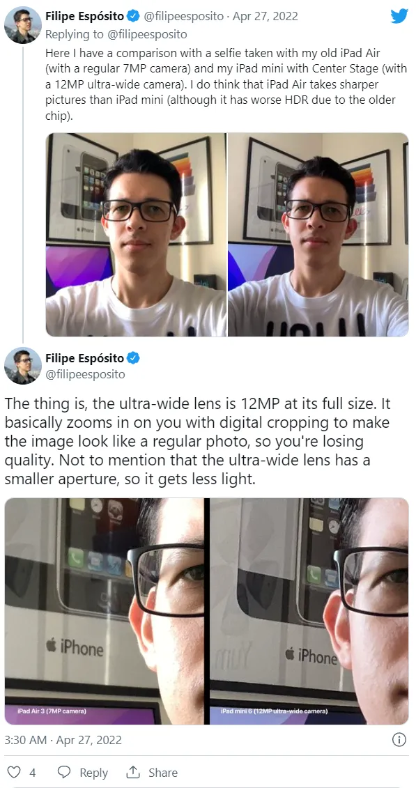 Hoá ra, webcam của Studio Display xấu tệ không phải do phần mềm Hoá ra, webcam của Studio Display xấu tệ không phải do phần mềm