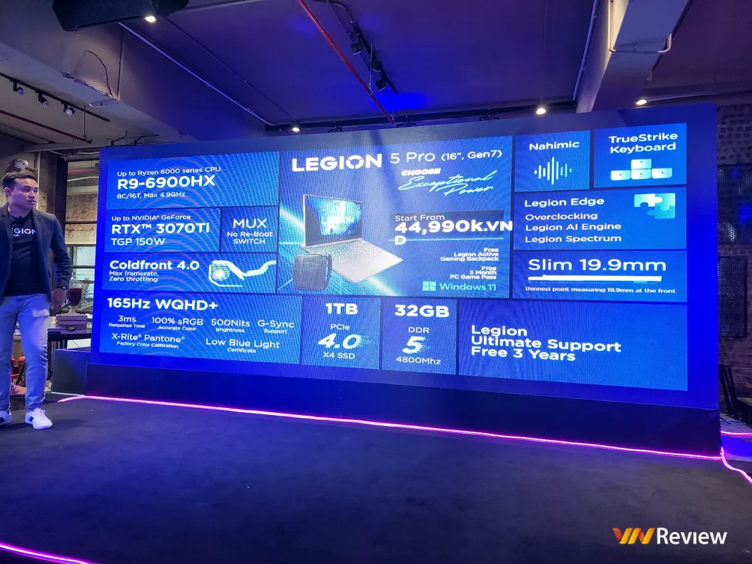 Lenovo công bố loạt laptop gaming Legion và IdeaPad mới: Chip AMD Ryzen 6000 series cực mạnh, giá từ 25,99 triệu đồng Lenovo công bố loạt laptop gaming Legion và IdeaPad mới: Chip AMD Ryzen 6000 series cực mạnh, giá từ 25,99 triệu đồng