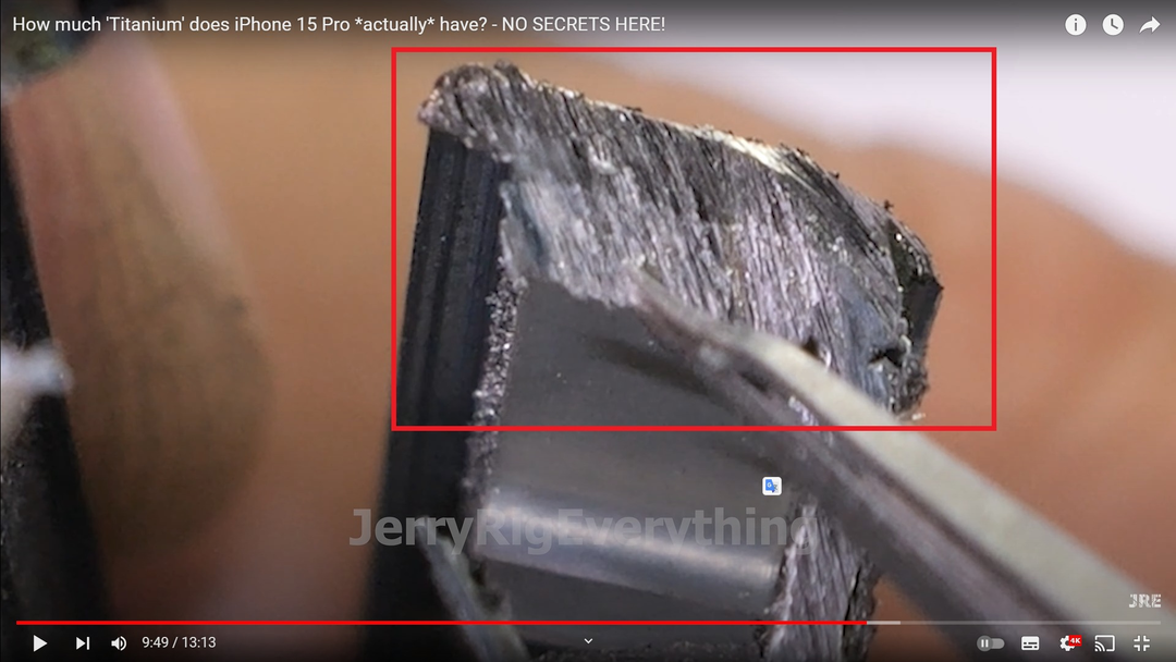 Khung titan của iPhone 15 Pro có bao nhiêu titan? Câu trả lời sẽ khiến bạn bất ngờ Khung titan của iPhone 15 Pro có bao nhiêu titan? Câu trả lời sẽ khiến bạn bất ngờ