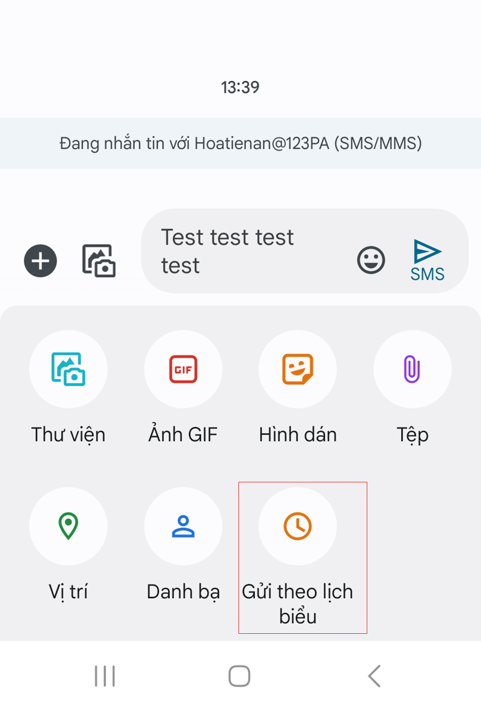 Cách hẹn giờ gửi tin nhắn trên điện thoại Android Cách hẹn giờ gửi tin nhắn trên điện thoại Android