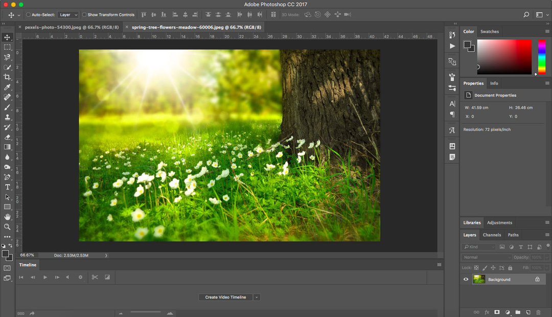 Cách sử dụng Match Color trong Photoshop để Copy màu Cách sử dụng Match Color trong Photoshop để Copy màu