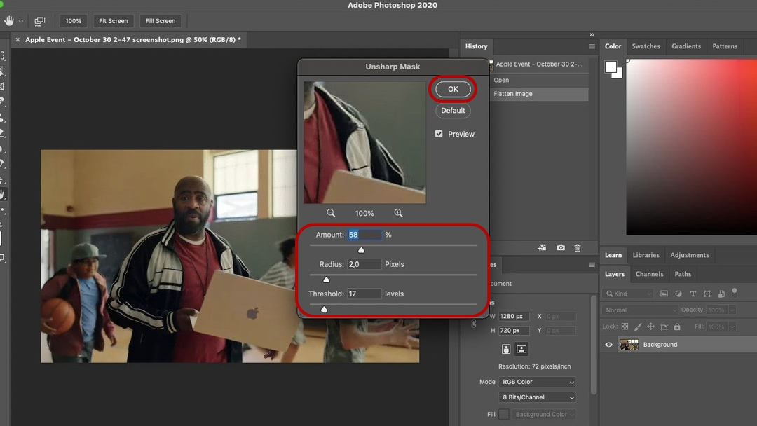 Cách làm nét ảnh với Photoshop cực nhanh chóng Cách làm nét ảnh với Photoshop cực nhanh chóng