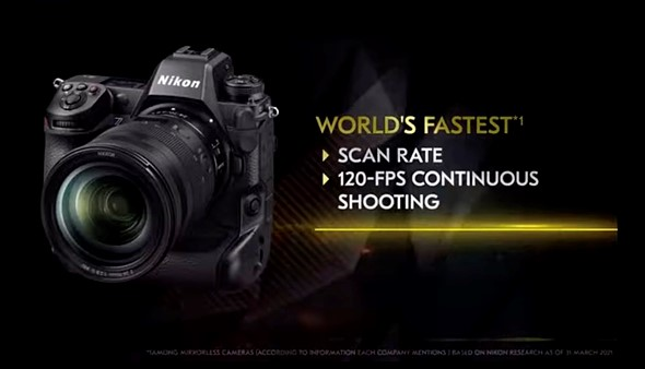 Nikon Z9 lộ diện: quay video 8K 60p, chụp liên tiếp 120 hình/ giây và nhiều tính năng hấp dẫn Nikon Z9 lộ diện: quay video 8K 60p, chụp liên tiếp 120 hình/ giây và nhiều tính năng hấp dẫn