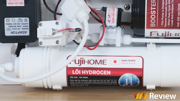 Trên tay nhanh máy lọc nước RO Hydrogen Fujihome RO-F09R: 5 cấp lọc, có tủ cường lực, giá 4,9 triệu đồng Trên tay nhanh máy lọc nước RO Hydrogen Fujihome RO-F09R: 5 cấp lọc, có tủ cường lực, giá 4,9 triệu đồng