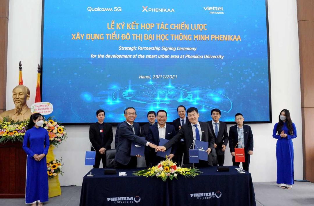 Qualcomm, Viettel và Phenikaa-X xây dựng tiểu đô thị đại học thông minh đầu tiên ở Việt Nam Qualcomm, Viettel và Phenikaa-X xây dựng tiểu đô thị đại học thông minh đầu tiên ở Việt Nam