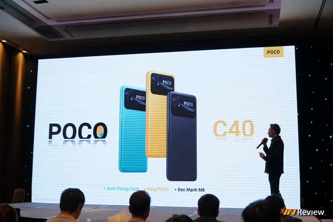 POCO C40 trình làng tại Việt Nam: lưng giả da, pin 6.000 mAh, chip lạ, giá 3,49 triệu đồng POCO C40 trình làng tại Việt Nam: lưng giả da, pin 6.000 mAh, chip lạ, giá 3,49 triệu đồng