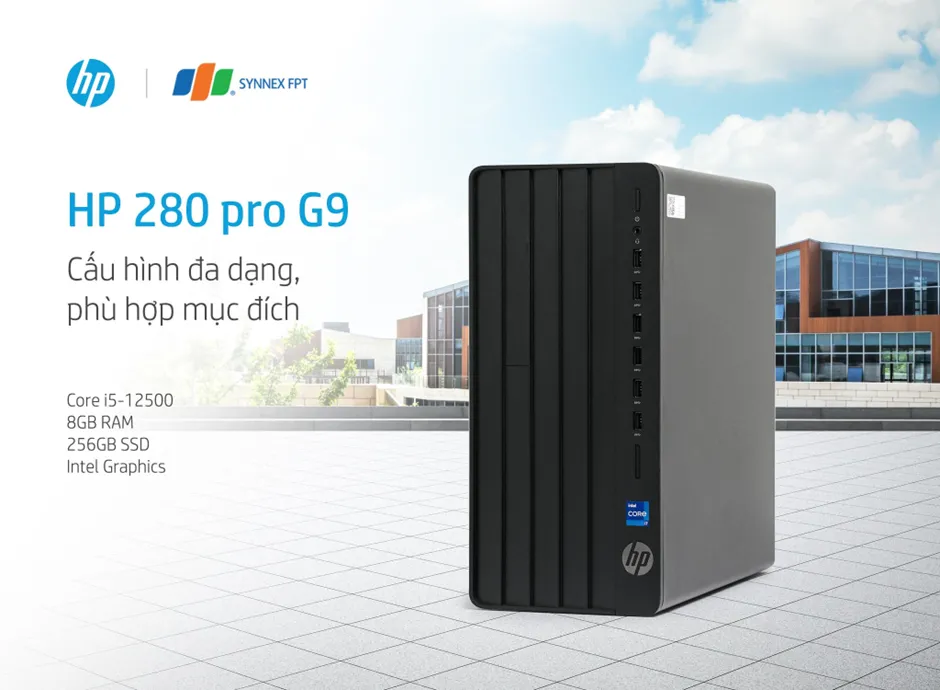 Trải nghiệm HP Pro Tower 280 G9 PCI – Phiên bản nâng cấp hoàn thiện của máy tính để bàn Trải nghiệm HP Pro Tower 280 G9 PCI – Phiên bản nâng cấp hoàn thiện của máy tính để bàn